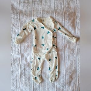 Bonsie Bamboo Footie 0-3M